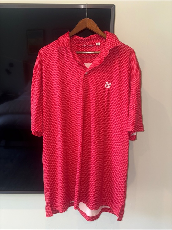 Full turn Other - Red Men’s Performance Polo